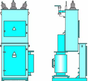 КТПОС мощностью 25…63 кВА, напряжением 6 (10) кВ